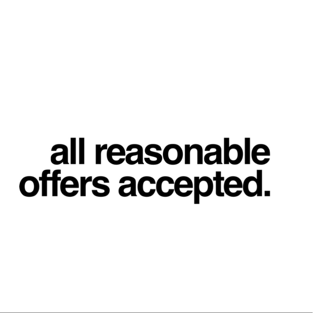 Feel free to make an offer.